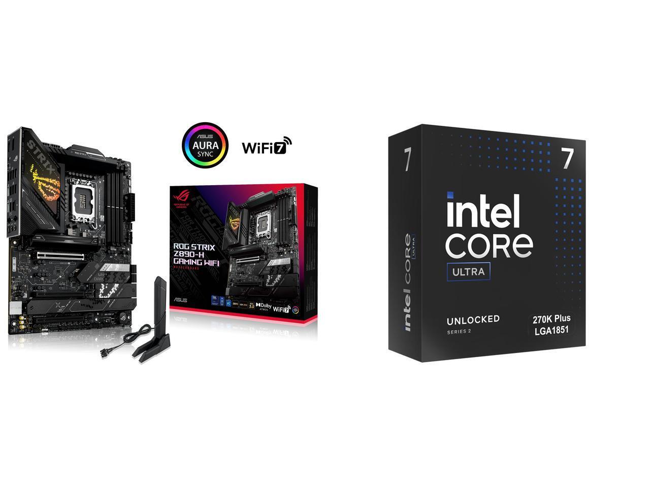 Z890 Wi-Fi 7 Motherboard - Moederbord CPU Combo - ASUS ROG
