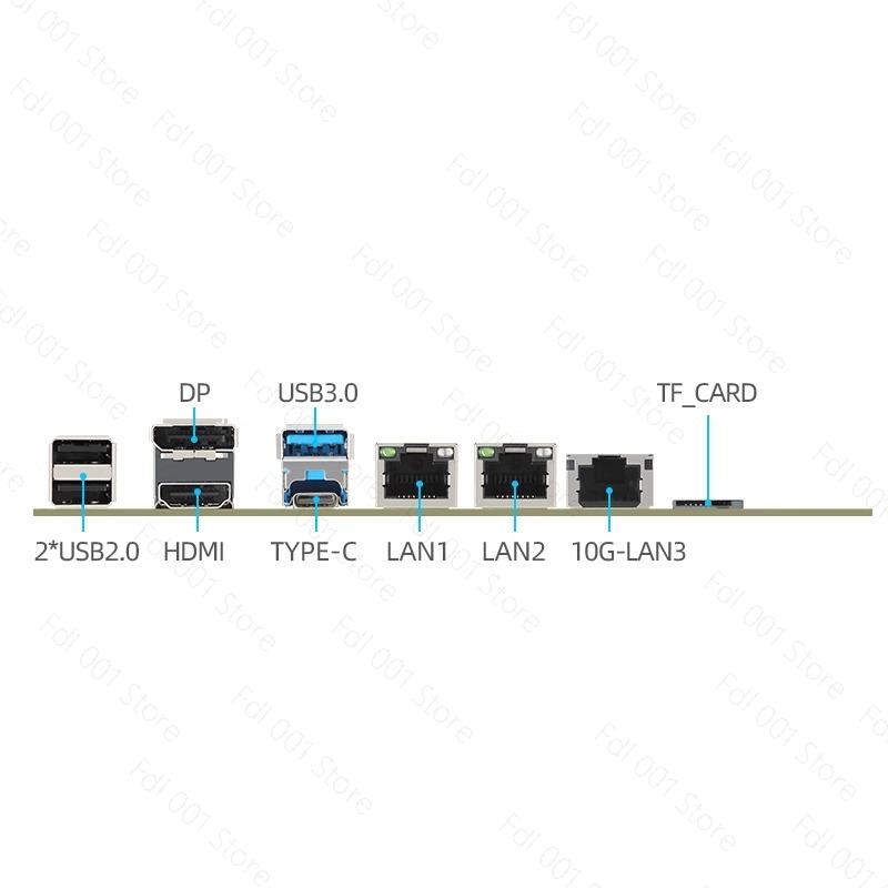 Mini Itx Dual 2.5G Nas Motherboard - Moederbord Dual 2.5G 10G SFP NAS