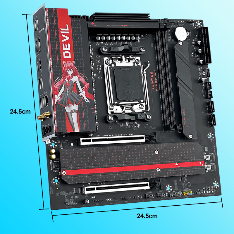JGINYUE B650M NIGHT DEVIL Desk - X870E Atx Motherboard recensie en prijs