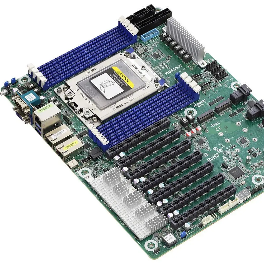 Geschikt voor origineel ASRock - Dual Socket Sp3 Epyc Motherboard recensie en prijs