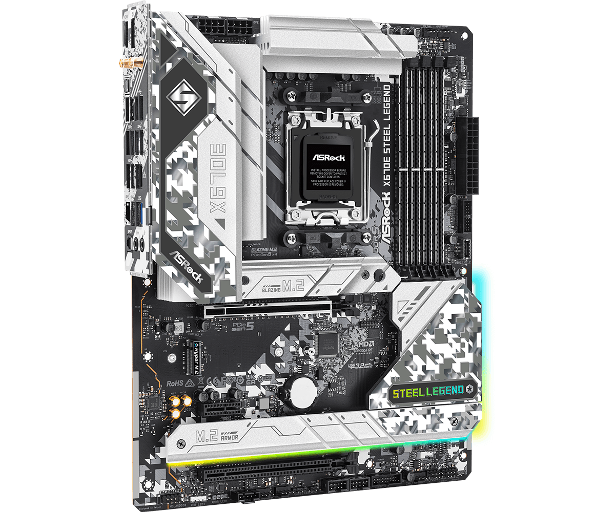 ASROCK X670E STEEL LEGEND X670 - X870E Atx Motherboard recensie en prijs