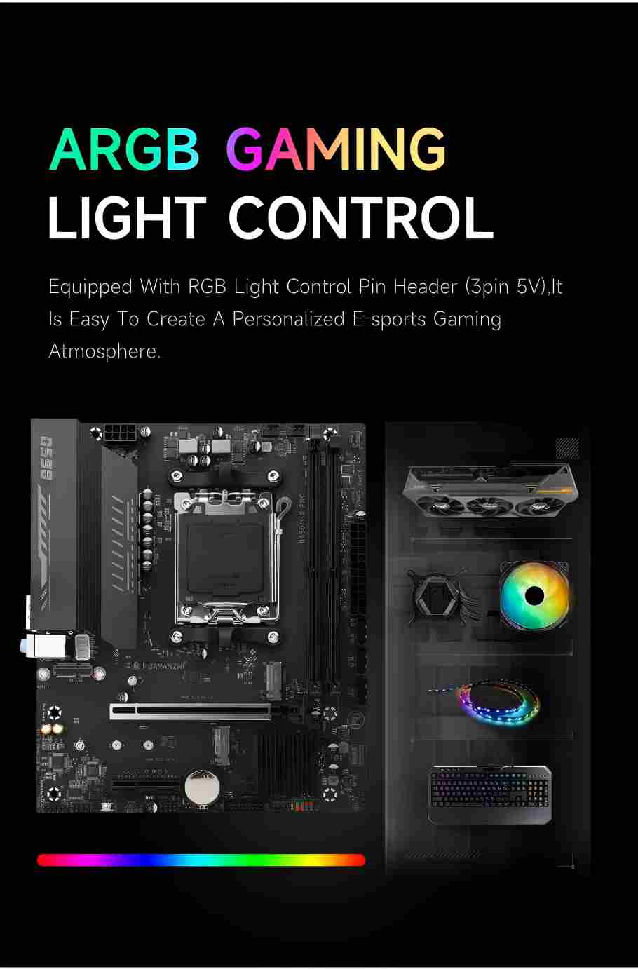 HUANANZHI B650M B Pro AMD AM5  - X870E Atx Motherboard recensie en prijs