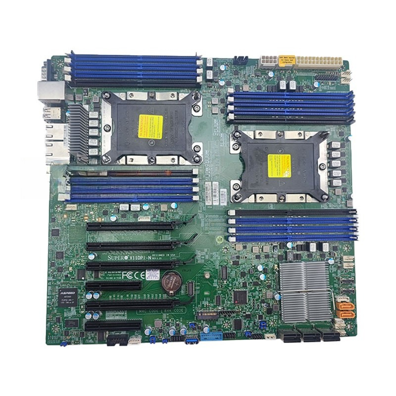 95% nieuw LGA3647 Dual CPU Ser - C621 Dual Cpu Motherboard recensie en prijs