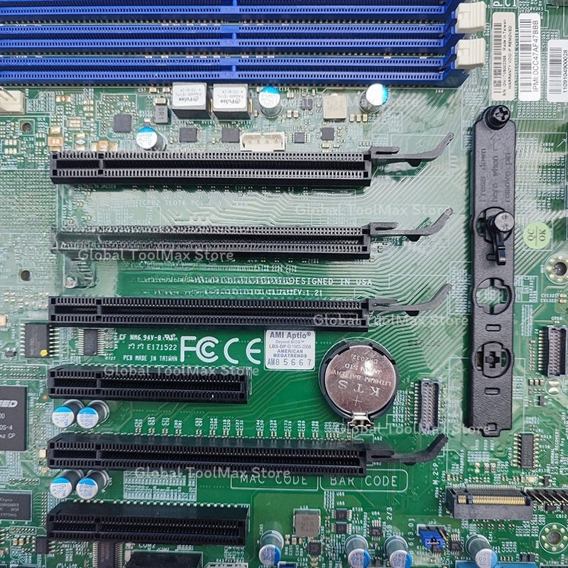 95% nieuw LGA3647 Dual CPU Ser - C621 Dual Cpu Motherboard recensie en prijs
