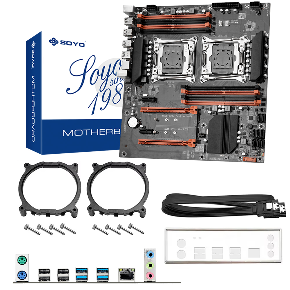 SOYO X99 Dual Gaming Moederbor - Dual Lga2011-3 Server Motherboard Combo recensie en prijs